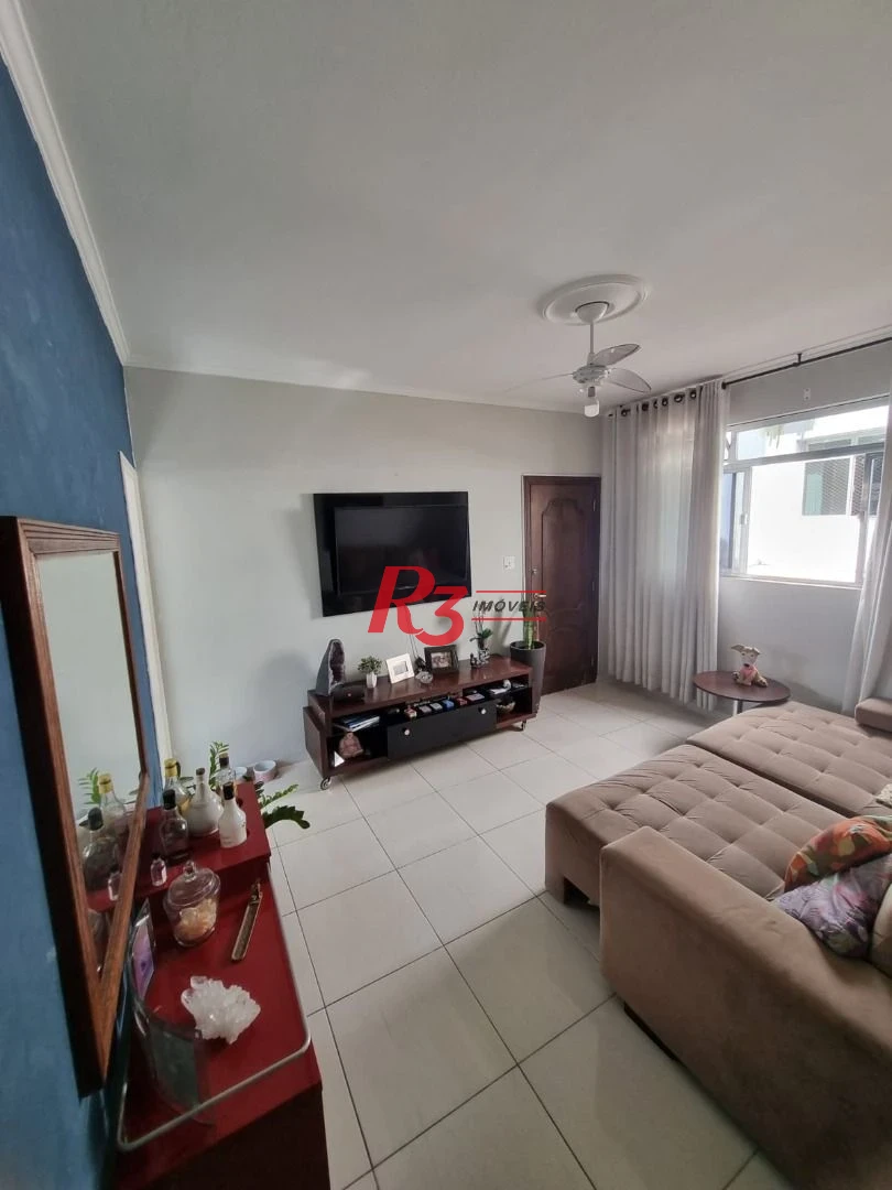 Apartamento com 3 dormitórios à venda, 92 m² por R$ 480.000,00 - Boqueirão - Santos/SP