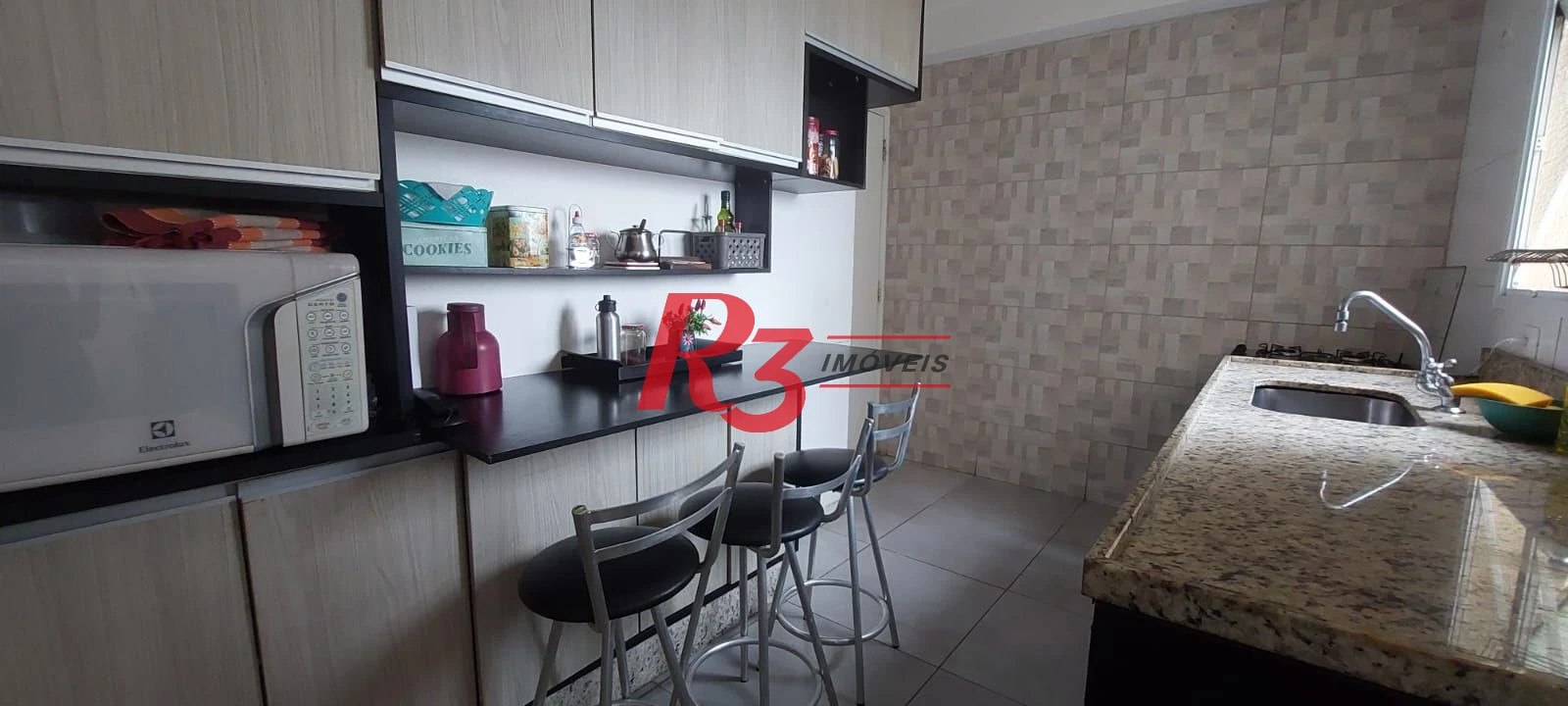 Apartamento com 3 dormitórios à venda, 111 m² por R$ 1.299.000,00 - Ponta da Praia - Santos/SP