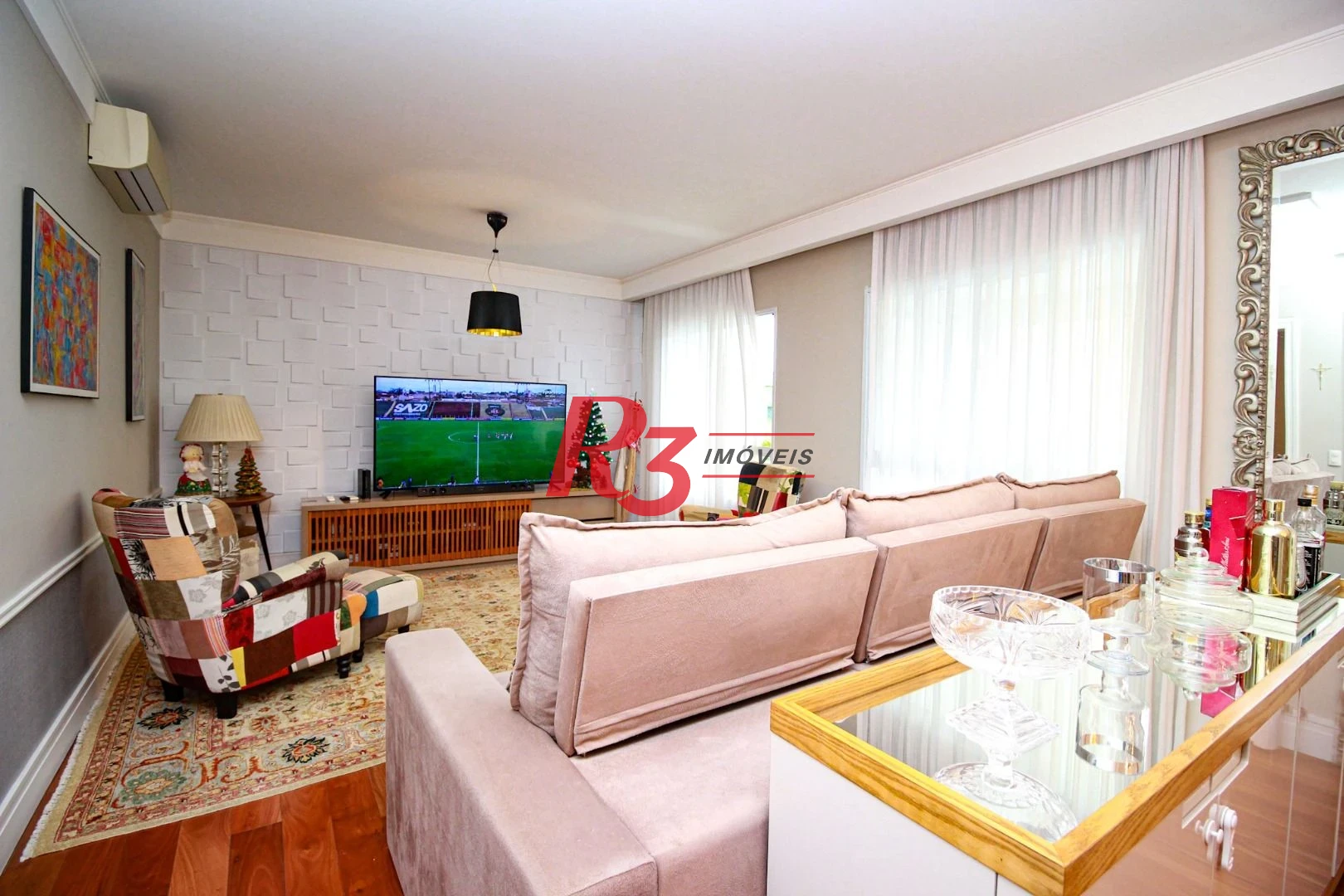 Apartamento com 3 suítes à venda, 189 m² e 3 vagas por R$ 2.380.000 - Ponta da Praia - Santos/SP