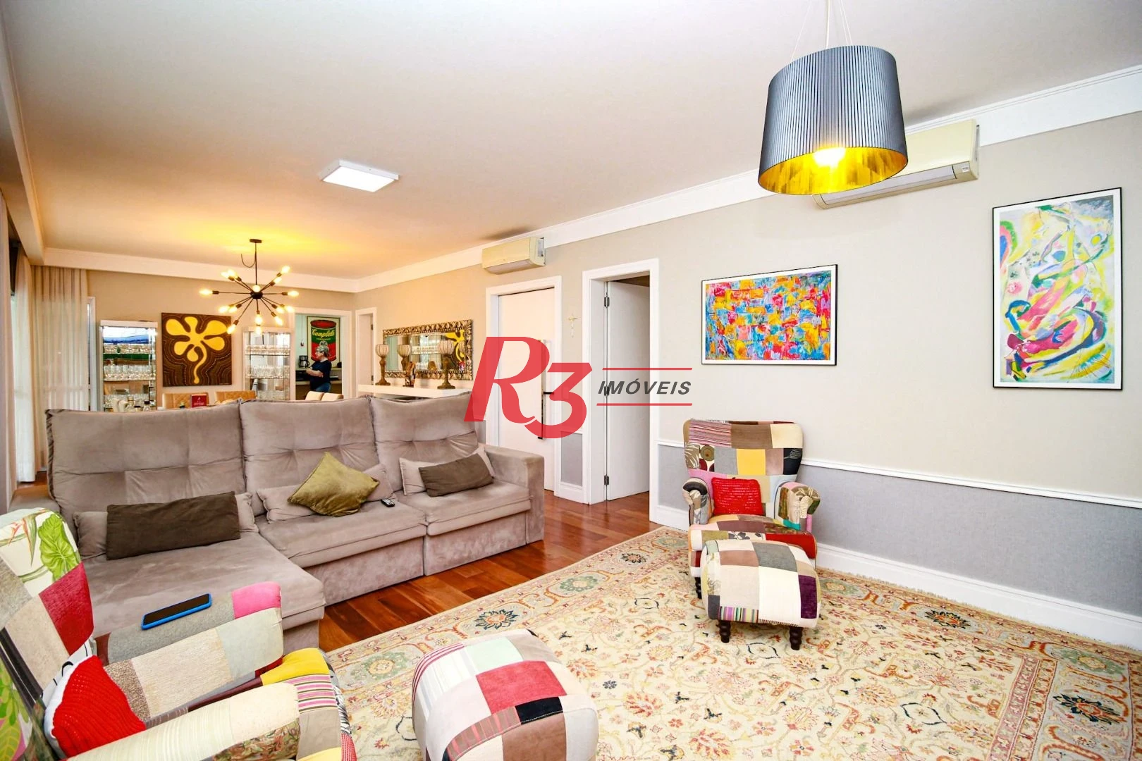 Apartamento com 3 suítes à venda, 189 m² e 3 vagas por R$ 2.380.000 - Ponta da Praia - Santos/SP