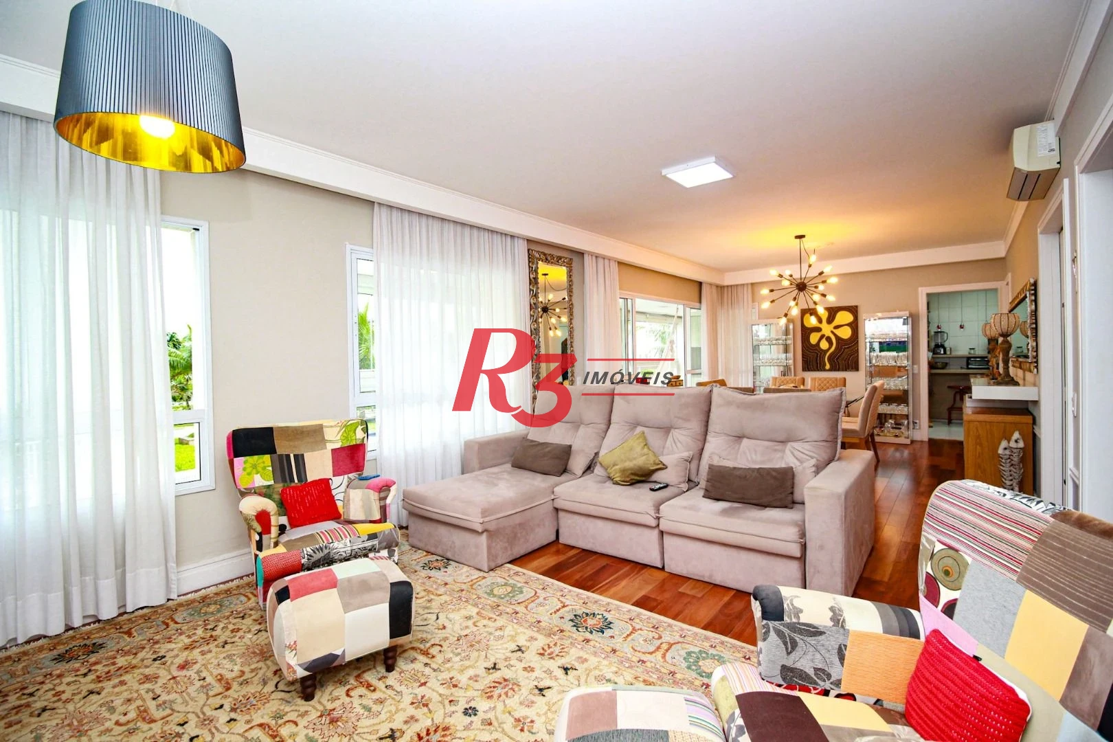 Apartamento com 3 suítes à venda, 189 m² e 3 vagas por R$ 2.380.000 - Ponta da Praia - Santos/SP