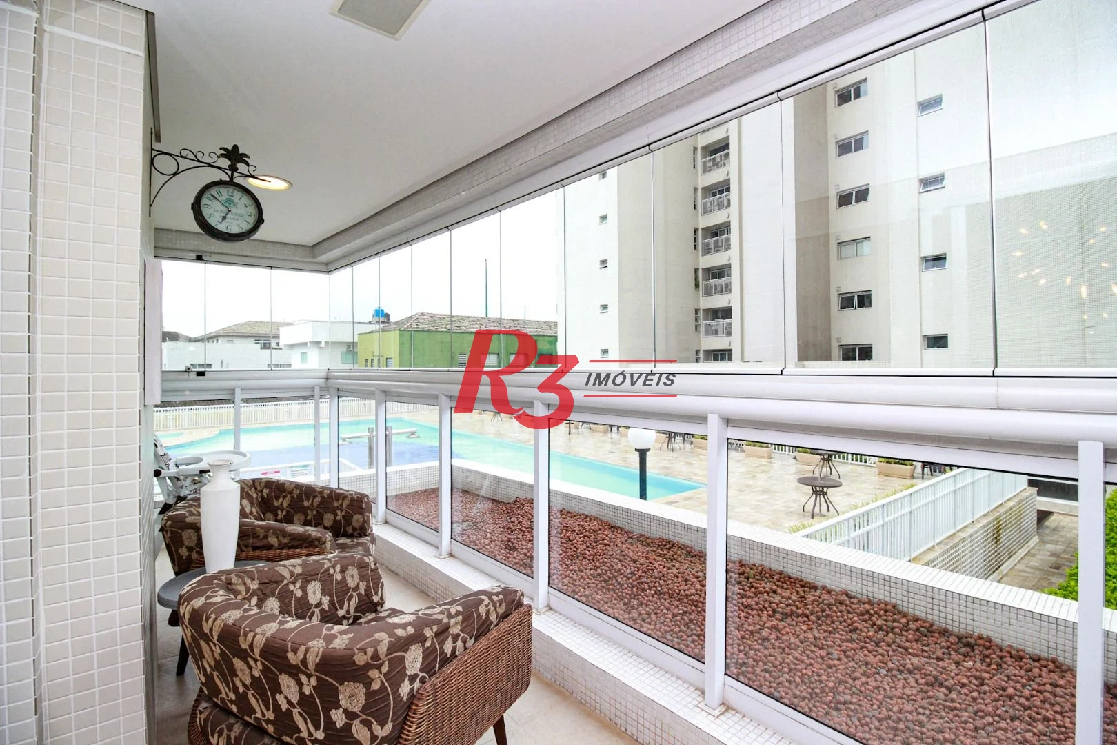 Apartamento com 3 suítes à venda, 189 m² e 3 vagas por R$ 2.380.000 - Ponta da Praia - Santos/SP