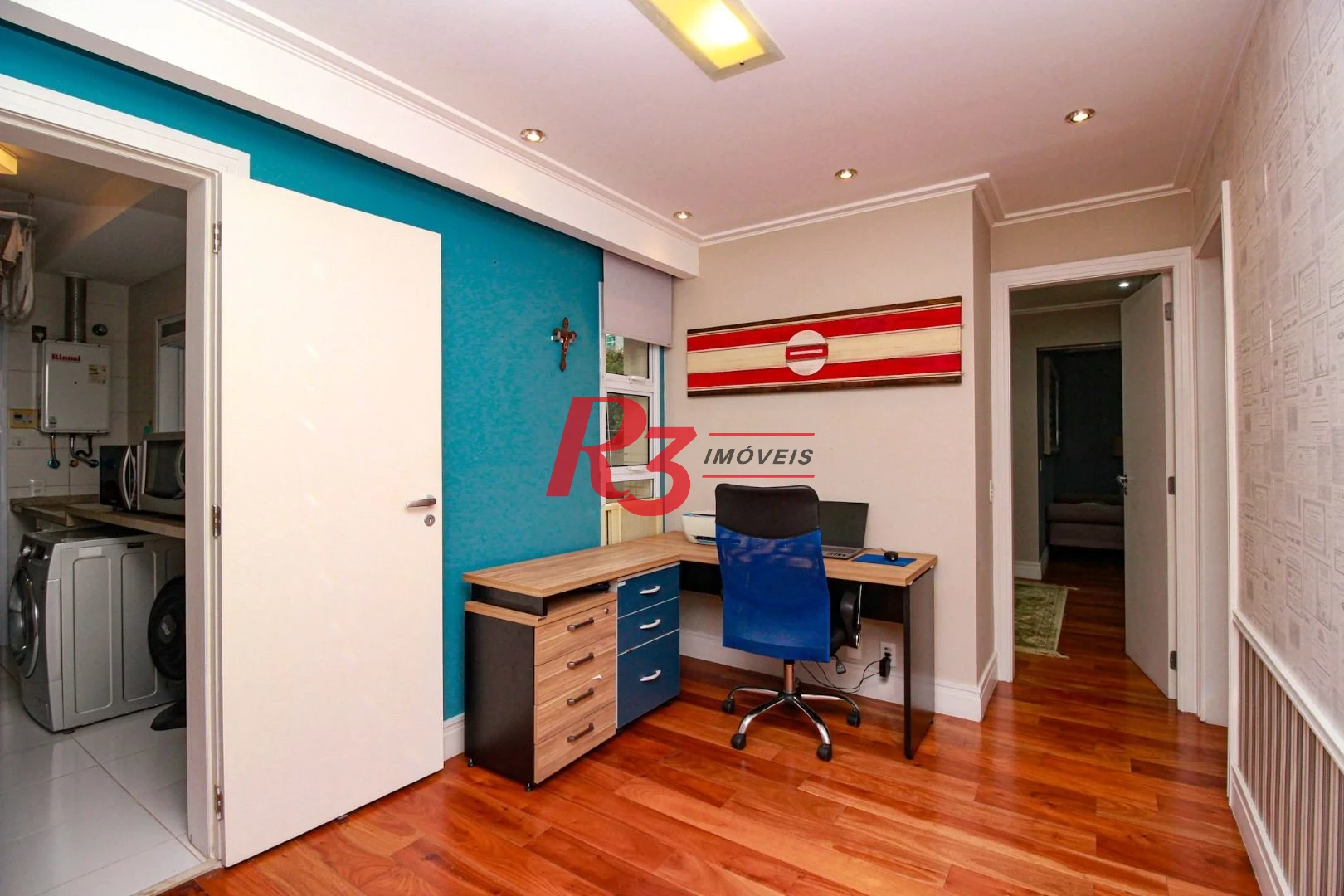 Apartamento com 3 suítes à venda, 189 m² e 3 vagas por R$ 2.380.000 - Ponta da Praia - Santos/SP