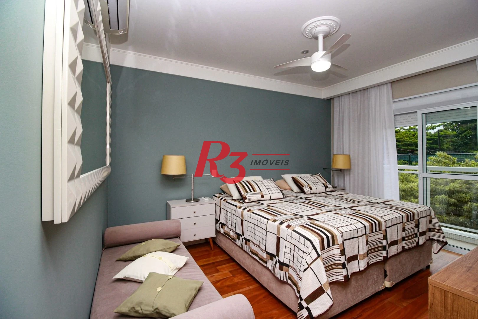 Apartamento com 3 suítes à venda, 189 m² e 3 vagas por R$ 2.380.000 - Ponta da Praia - Santos/SP