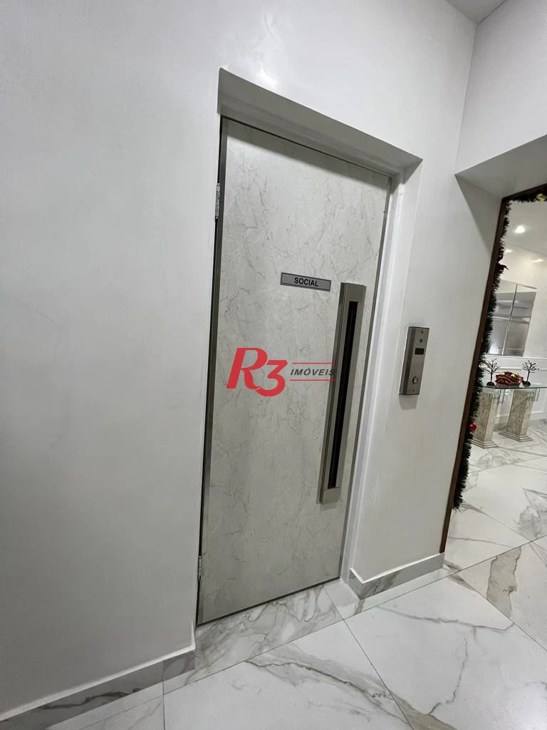 Apartamento à venda, 125 m² por R$ 585.000,00 - Embaré - Santos/SP