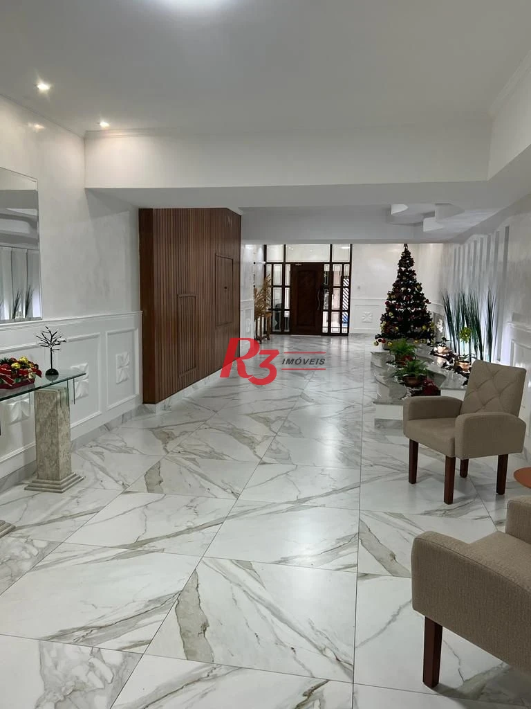 Apartamento à venda, 125 m² por R$ 585.000,00 - Embaré - Santos/SP