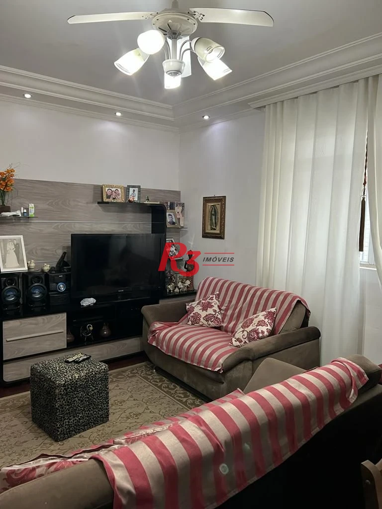 Apartamento à venda, 125 m² por R$ 585.000,00 - Embaré - Santos/SP
