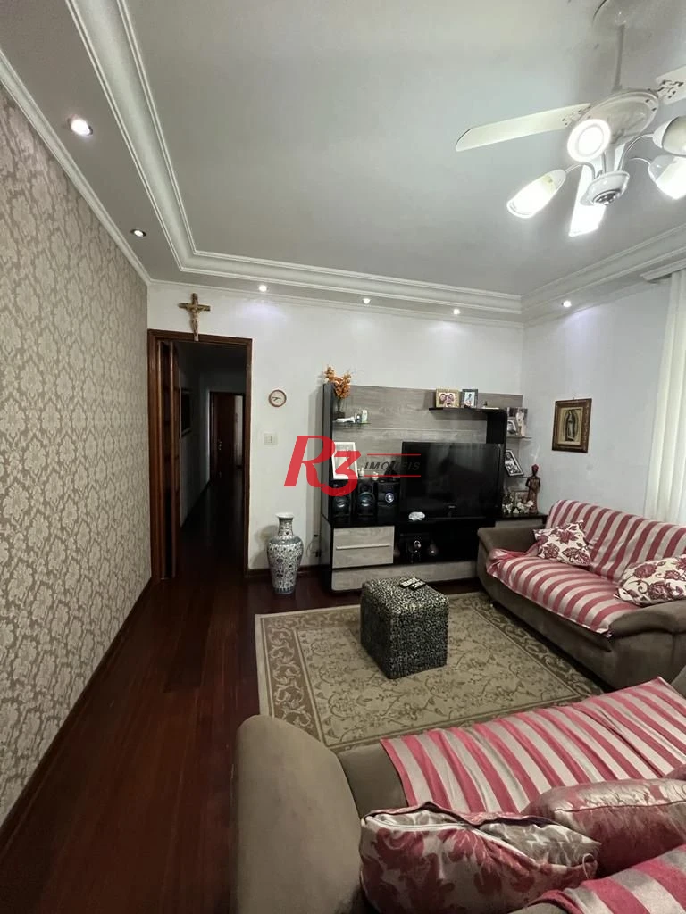 Apartamento à venda, 125 m² por R$ 585.000,00 - Embaré - Santos/SP