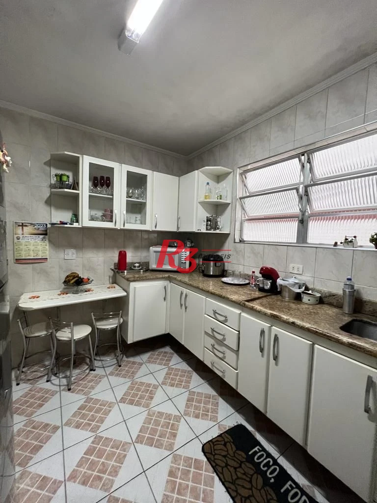 Apartamento à venda, 125 m² por R$ 585.000,00 - Embaré - Santos/SP