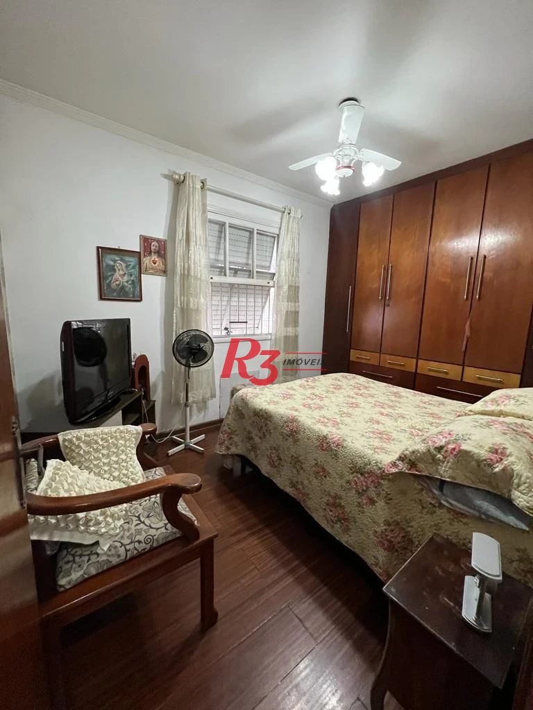 Apartamento à venda, 125 m² por R$ 585.000,00 - Embaré - Santos/SP