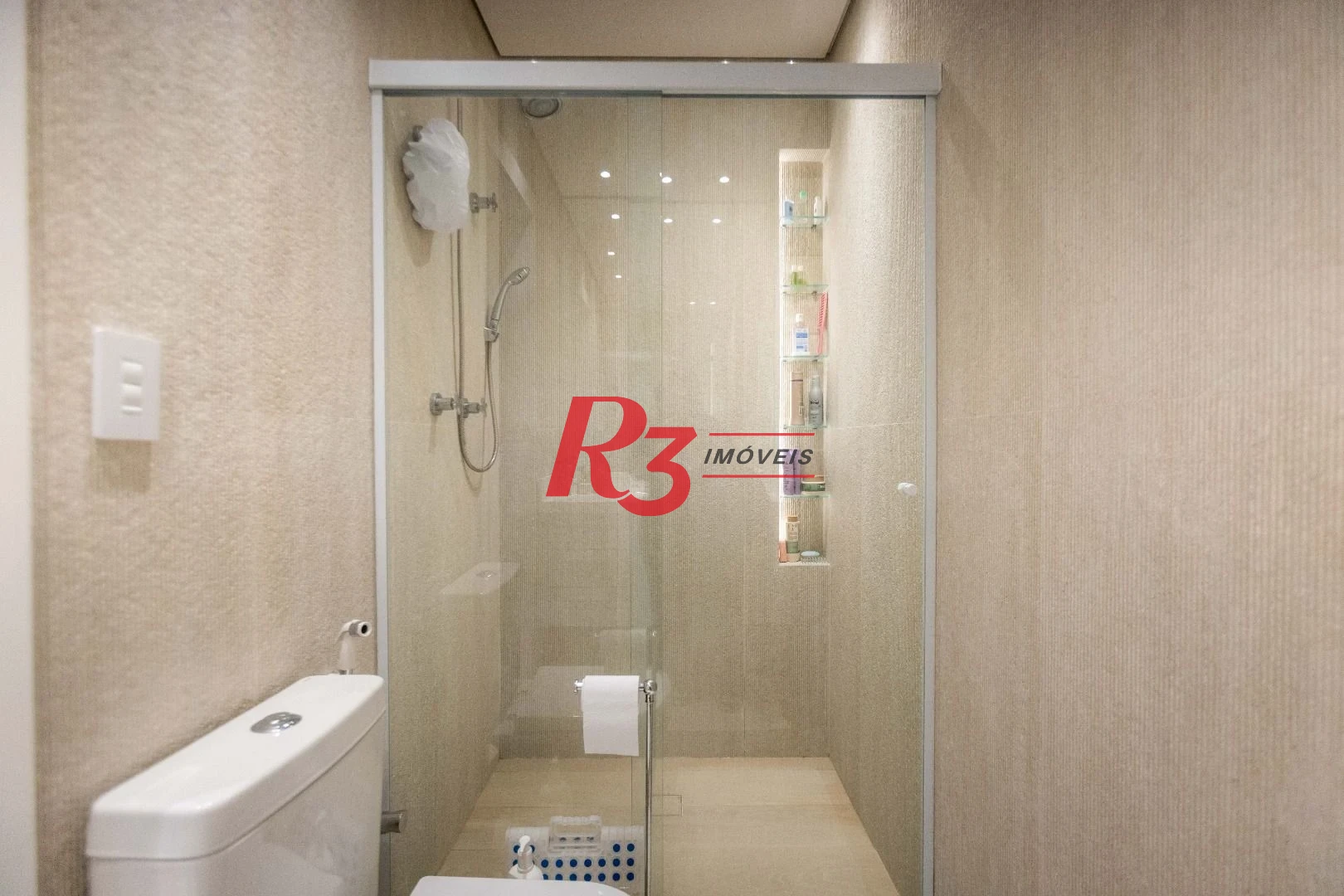 Apartamento com 1 dormitório à venda, 106 m² por R$ 2.200.000,00 - Aparecida - Santos/SP