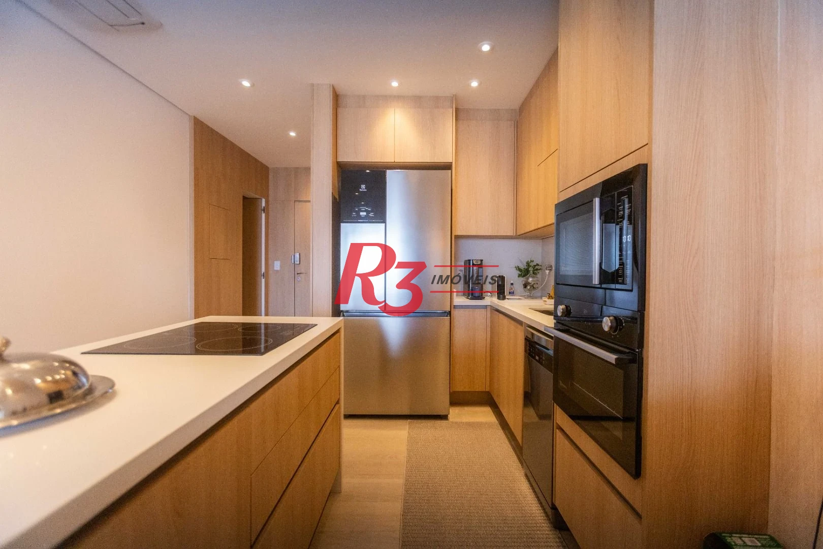 Apartamento com 1 dormitório à venda, 106 m² por R$ 2.200.000,00 - Aparecida - Santos/SP