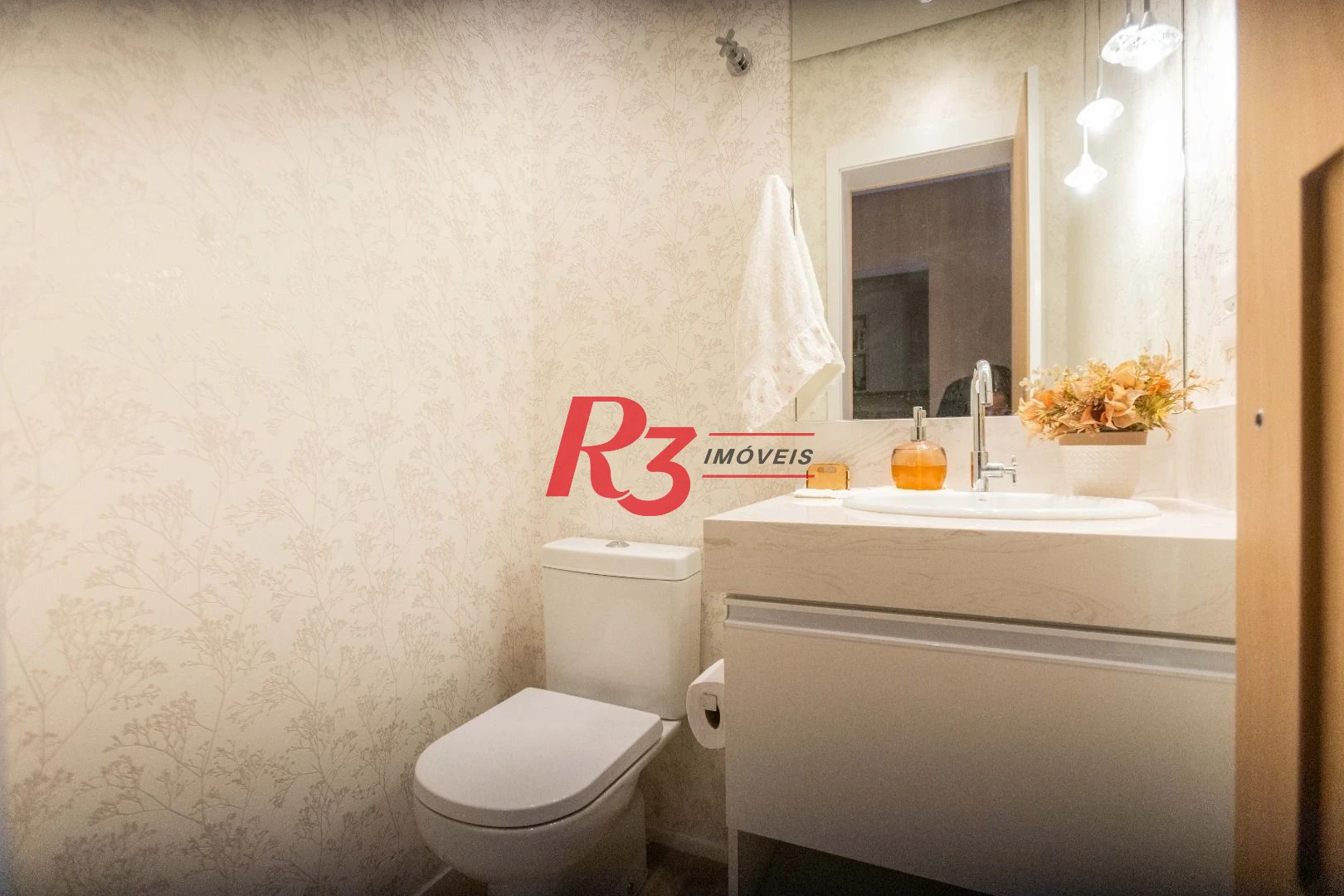 Apartamento com 1 dormitório à venda, 106 m² por R$ 2.200.000,00 - Aparecida - Santos/SP
