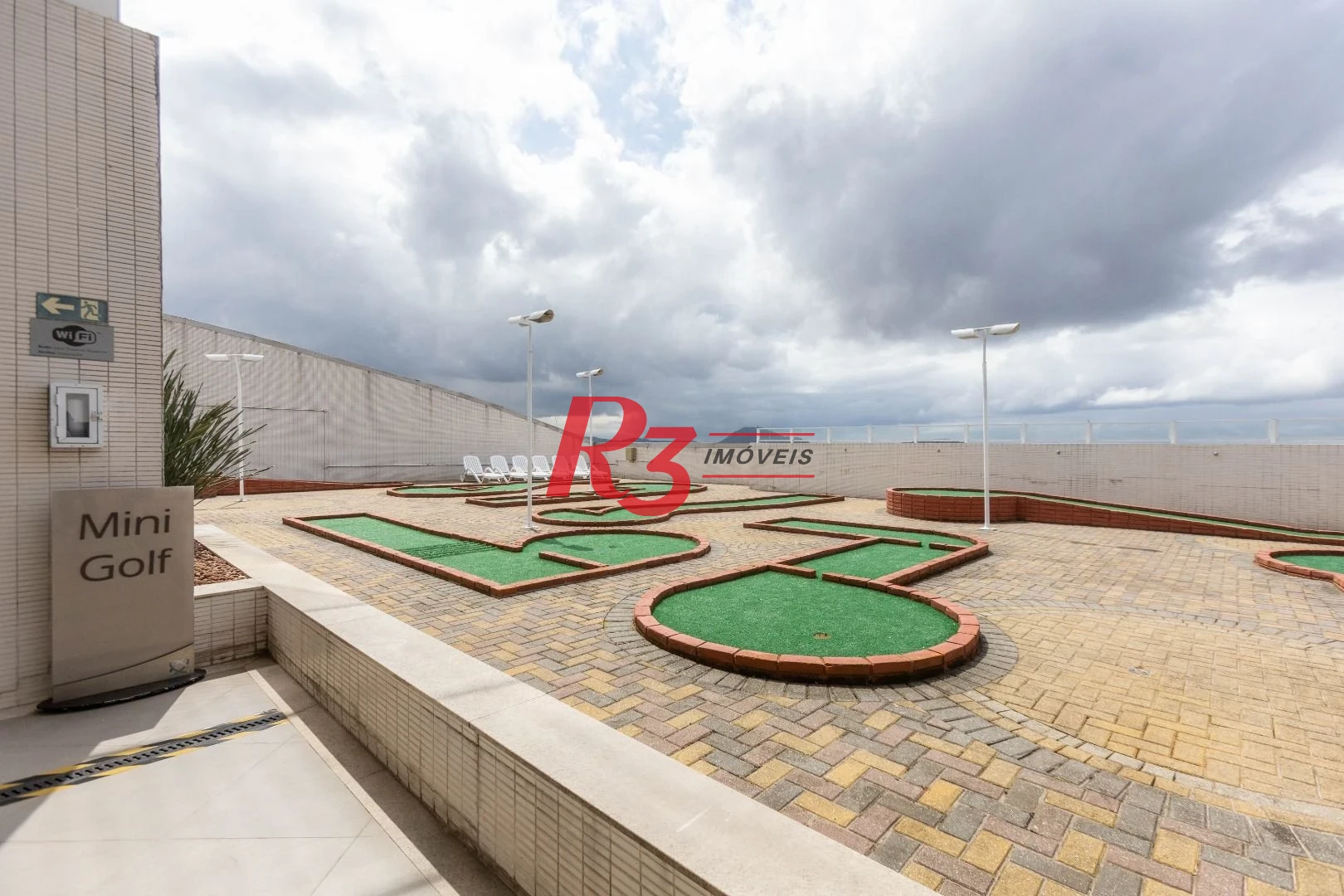 Apartamento com 1 dormitório à venda, 106 m² por R$ 2.200.000,00 - Aparecida - Santos/SP