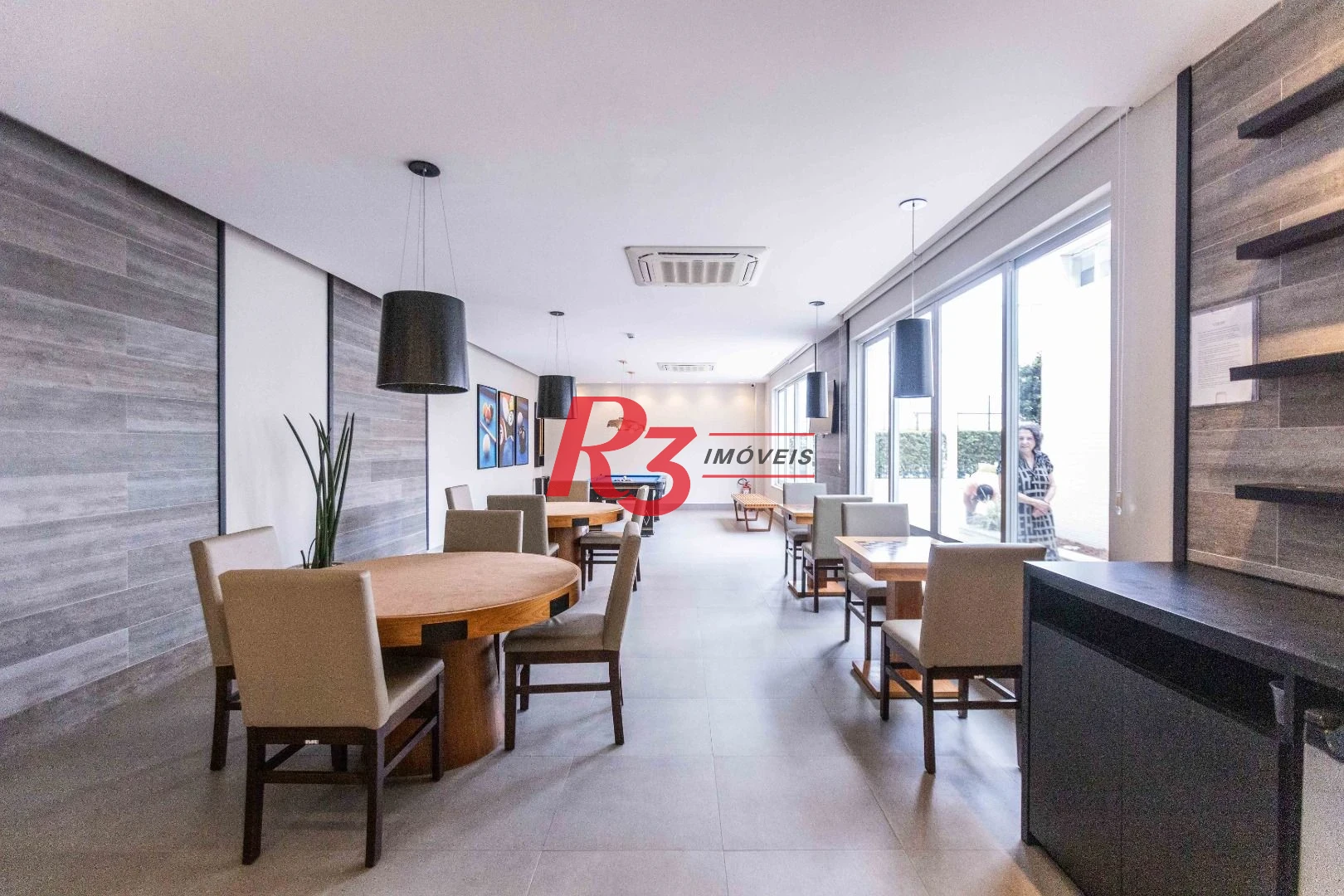 Apartamento com 1 dormitório à venda, 106 m² por R$ 2.200.000,00 - Aparecida - Santos/SP
