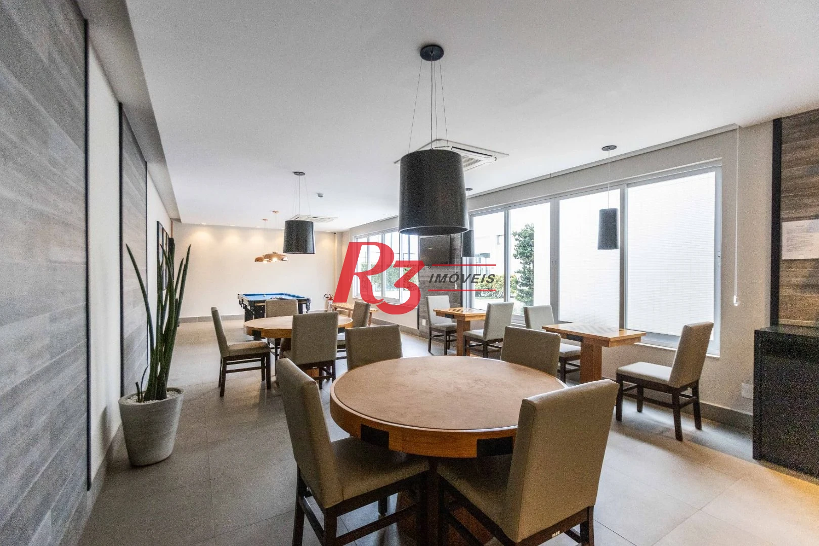 Apartamento com 1 dormitório à venda, 106 m² por R$ 2.200.000,00 - Aparecida - Santos/SP