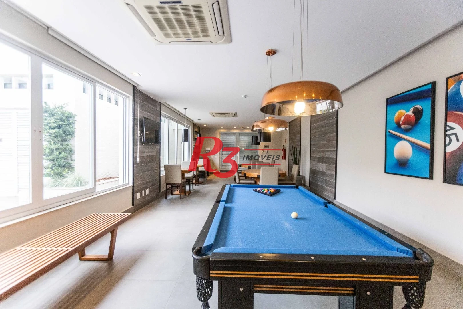 Apartamento com 1 dormitório à venda, 106 m² por R$ 2.200.000,00 - Aparecida - Santos/SP