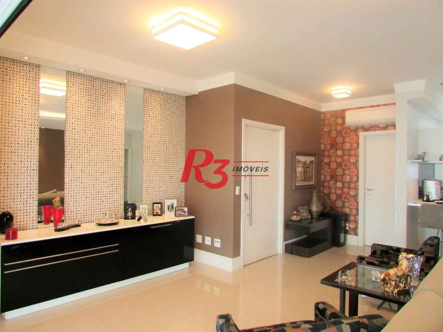 Apartamento para alugar, 178 m² por R$ 19.000,00/mês - Gonzaga - Santos/SP