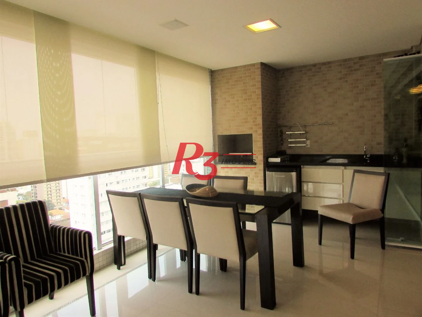 Apartamento para alugar, 178 m² por R$ 19.000,00/mês - Gonzaga - Santos/SP