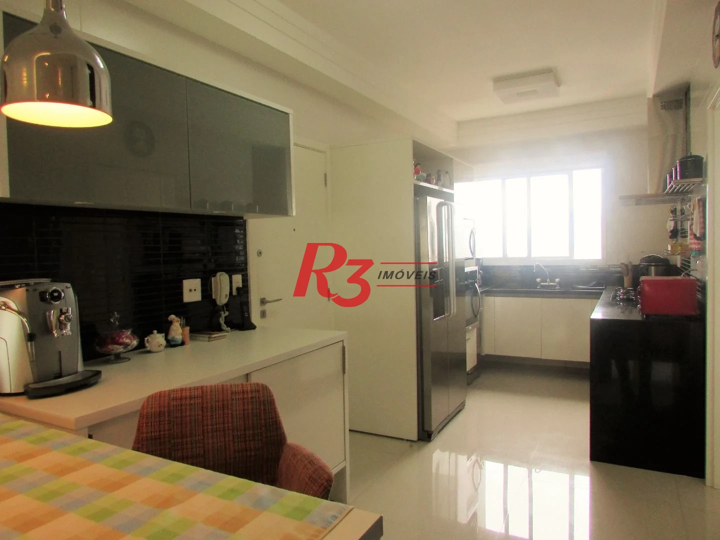 Apartamento para alugar, 178 m² por R$ 19.000,00/mês - Gonzaga - Santos/SP