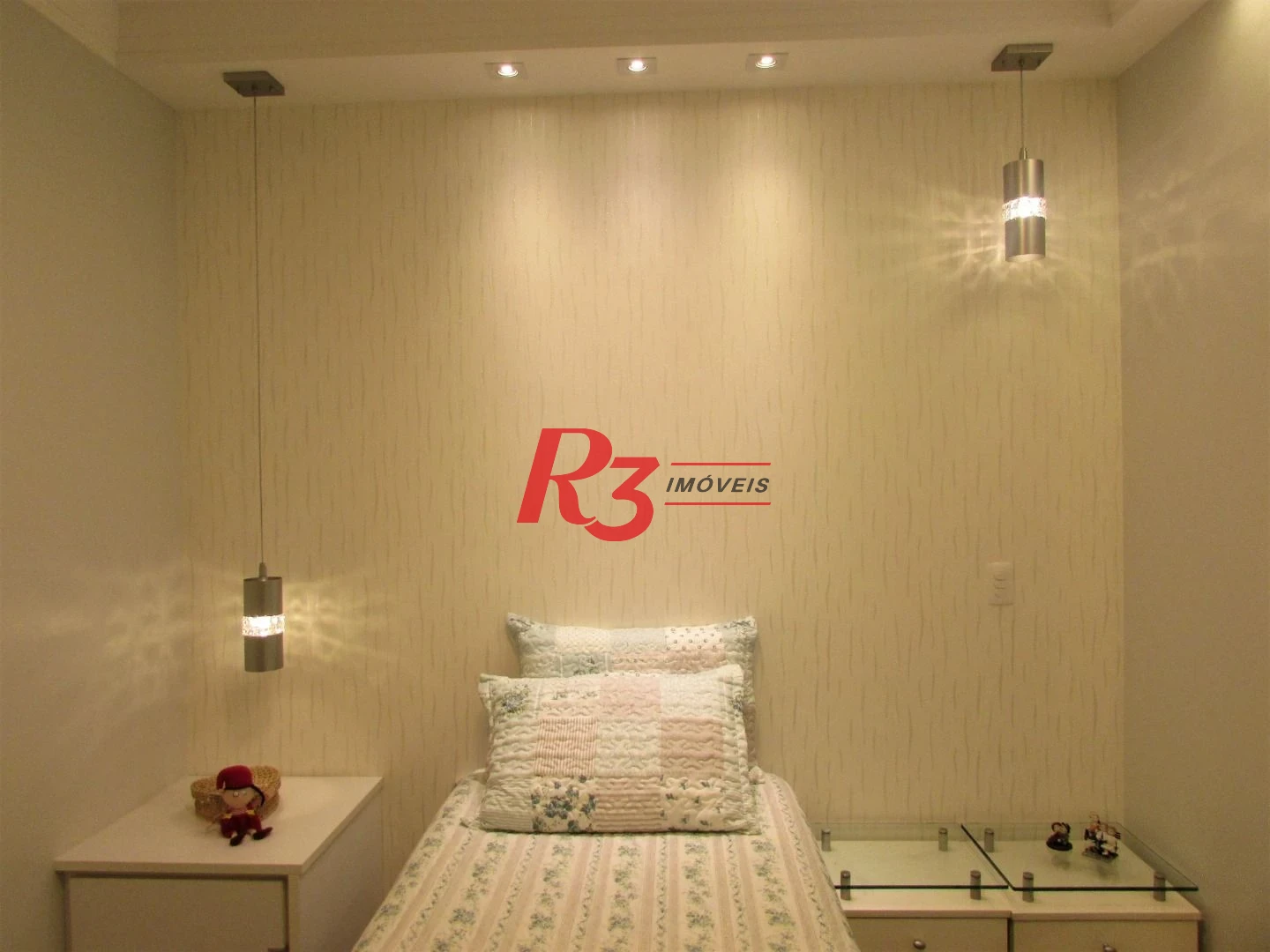 Apartamento para alugar, 178 m² por R$ 19.000,00/mês - Gonzaga - Santos/SP