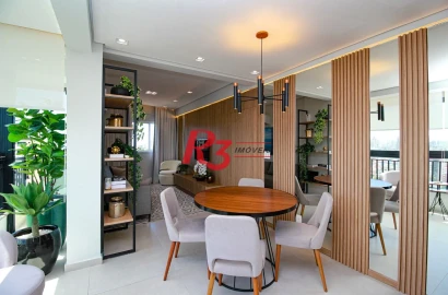 Apartamento à venda, 78 m² por R$ 1.009.664,32 - Marapé - Santos/SP