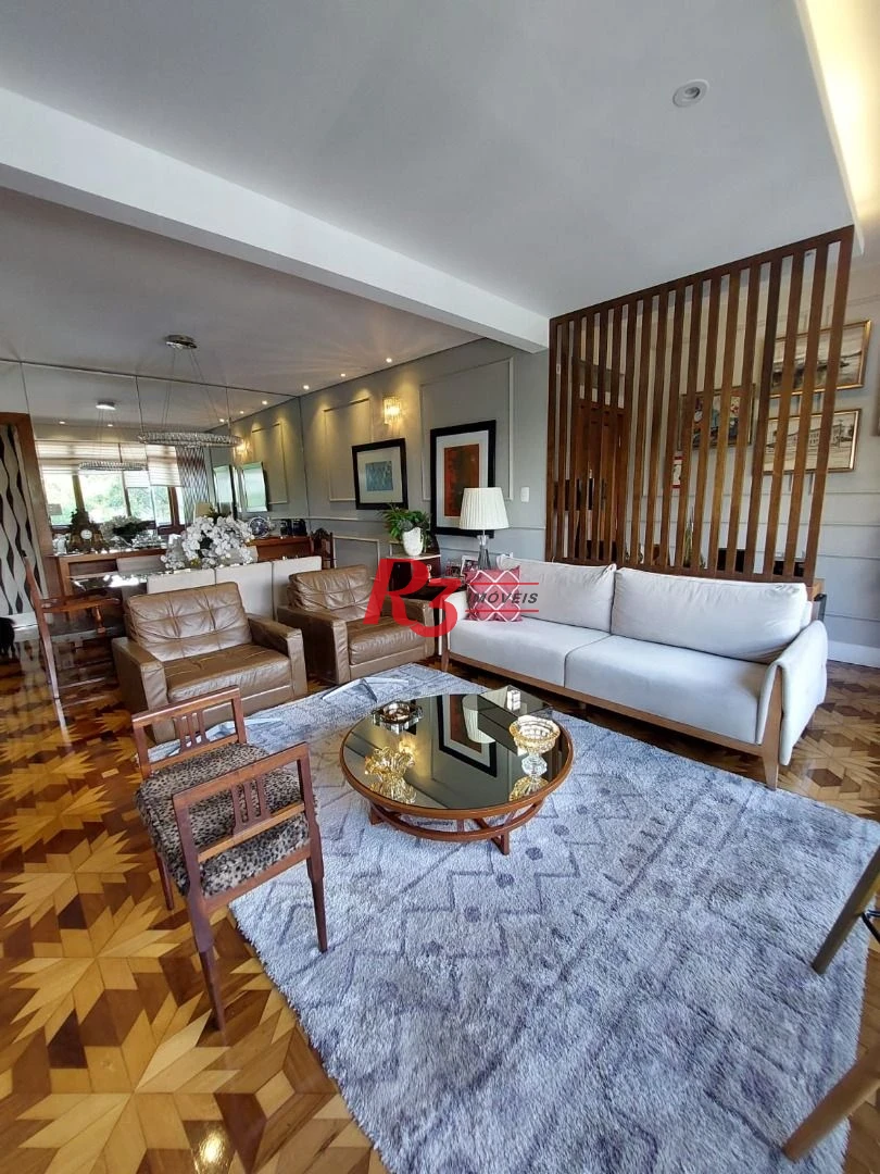 Apartamento com 4 dormitórios à venda, 180 m² por R$ 2.000.000,00 - Gonzaga - Santos/SP