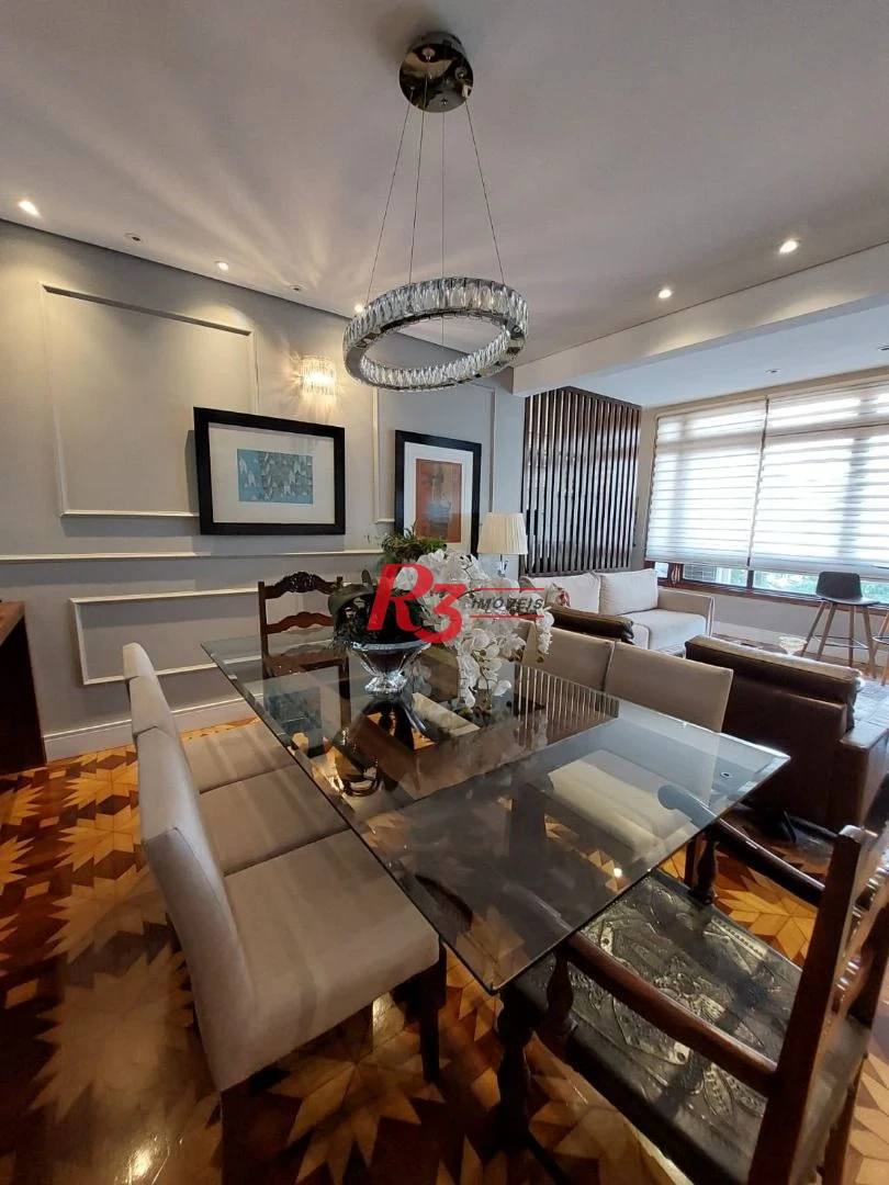 Apartamento com 4 dormitórios à venda, 180 m² por R$ 2.000.000,00 - Gonzaga - Santos/SP