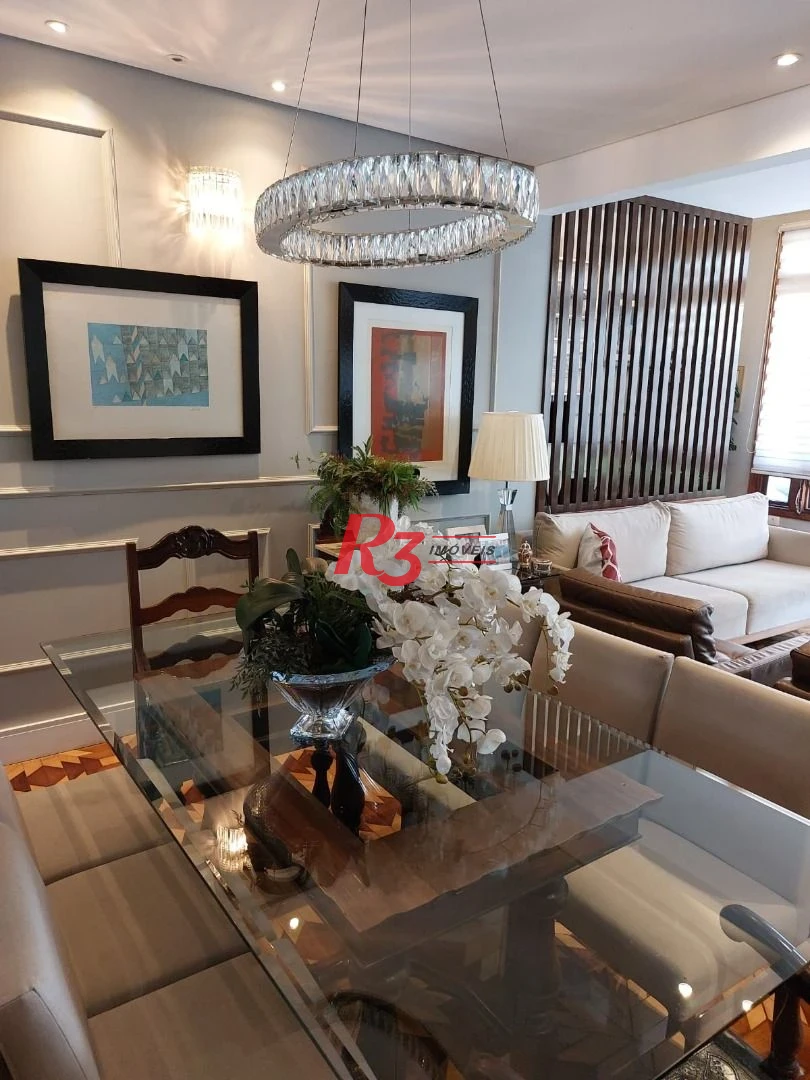 Apartamento com 4 dormitórios à venda, 180 m² por R$ 2.000.000,00 - Gonzaga - Santos/SP