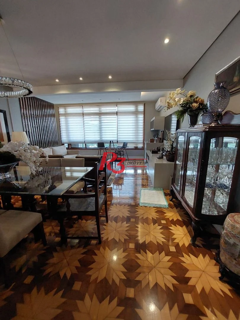 Apartamento com 4 dormitórios à venda, 180 m² por R$ 2.000.000,00 - Gonzaga - Santos/SP