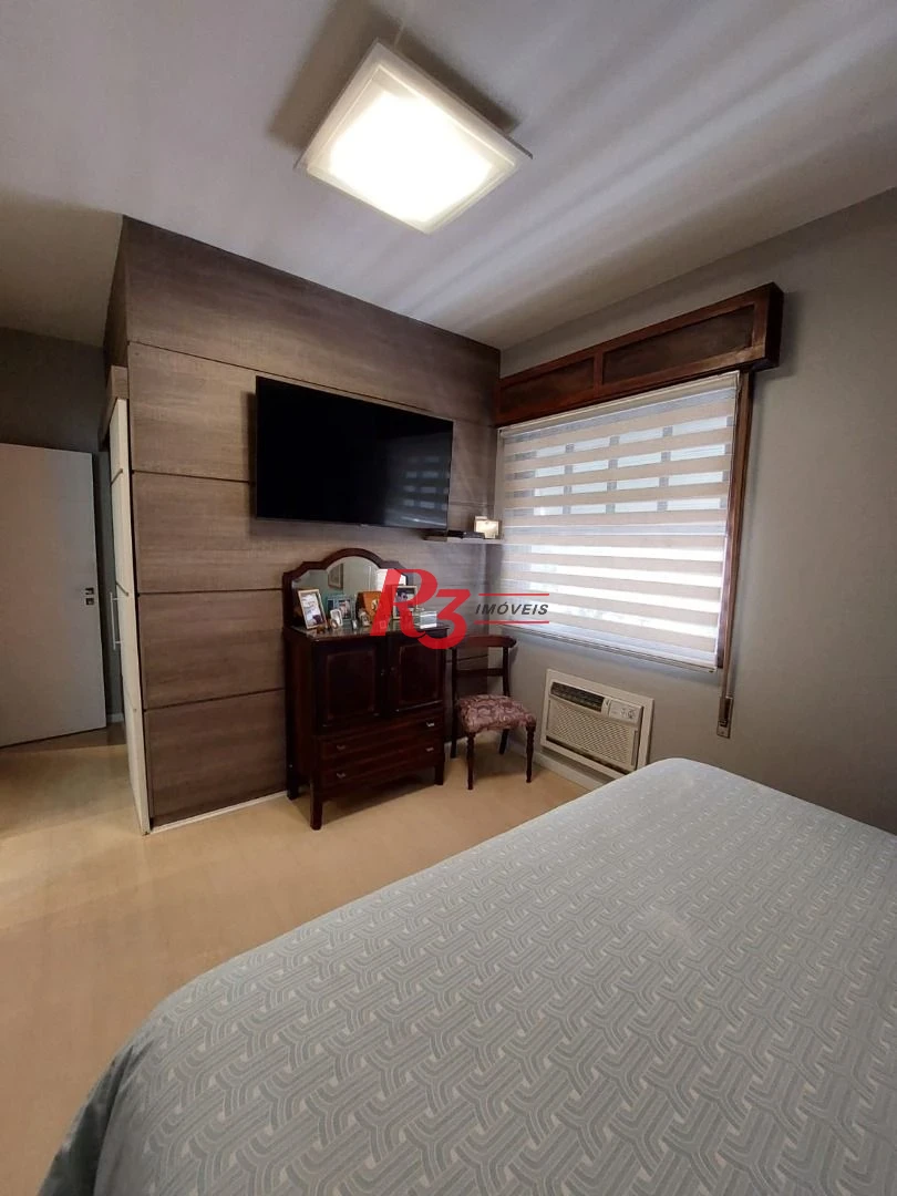Apartamento com 4 dormitórios à venda, 180 m² por R$ 2.000.000,00 - Gonzaga - Santos/SP
