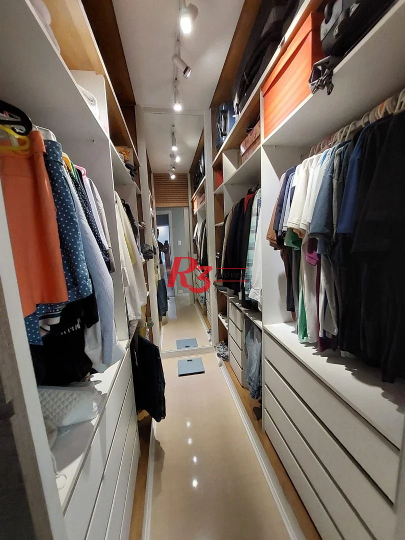Apartamento com 4 dormitórios à venda, 180 m² por R$ 2.000.000,00 - Gonzaga - Santos/SP