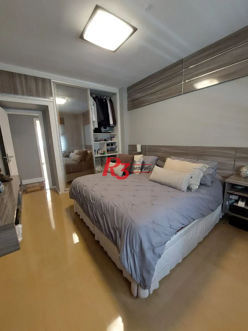 Apartamento com 4 dormitórios à venda, 180 m² por R$ 2.000.000,00 - Gonzaga - Santos/SP