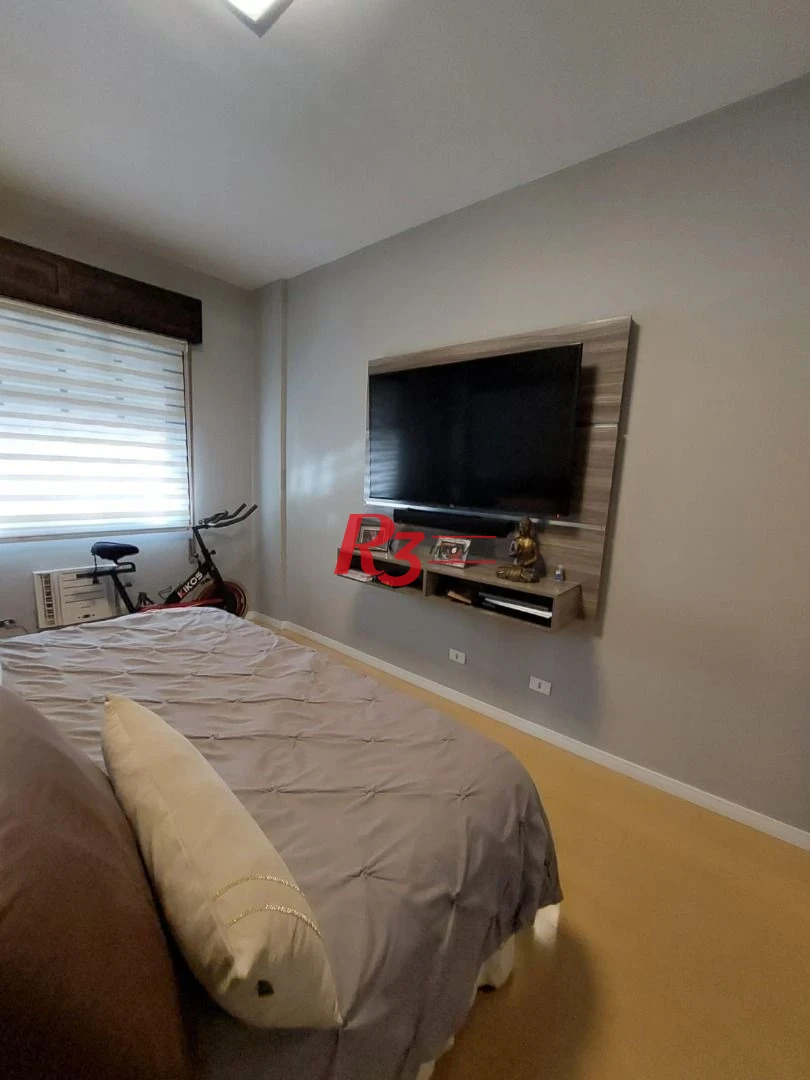Apartamento com 4 dormitórios à venda, 180 m² por R$ 2.000.000,00 - Gonzaga - Santos/SP
