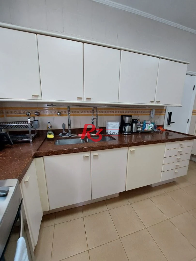 Apartamento com 4 dormitórios à venda, 180 m² por R$ 2.000.000,00 - Gonzaga - Santos/SP