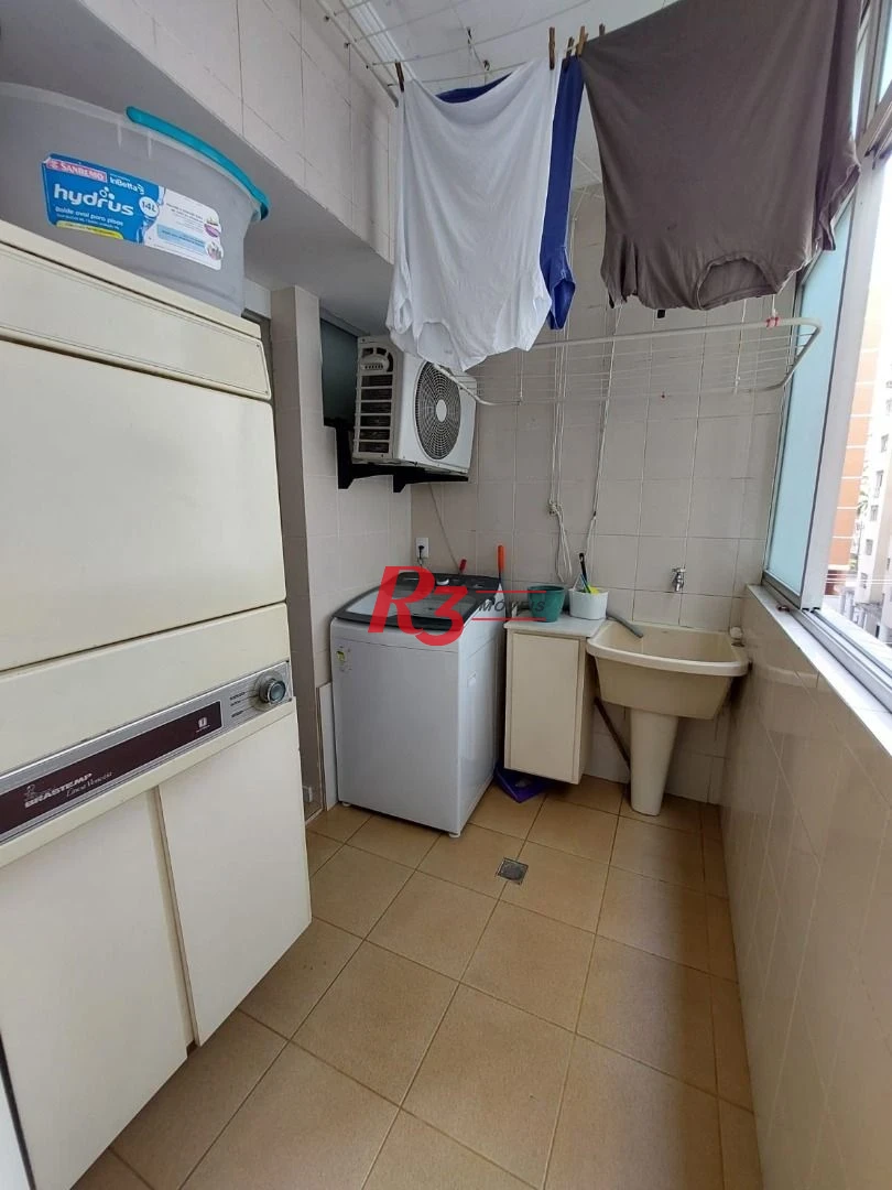 Apartamento com 4 dormitórios à venda, 180 m² por R$ 2.000.000,00 - Gonzaga - Santos/SP