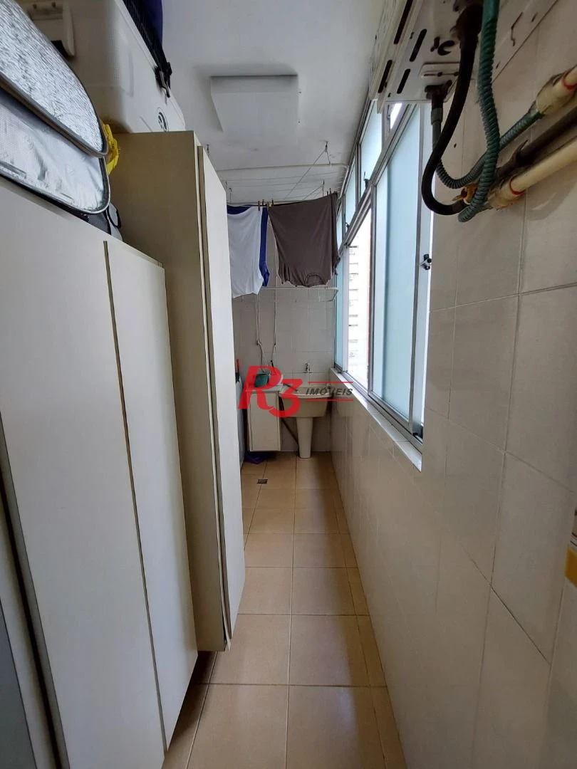 Apartamento com 4 dormitórios à venda, 180 m² por R$ 2.000.000,00 - Gonzaga - Santos/SP