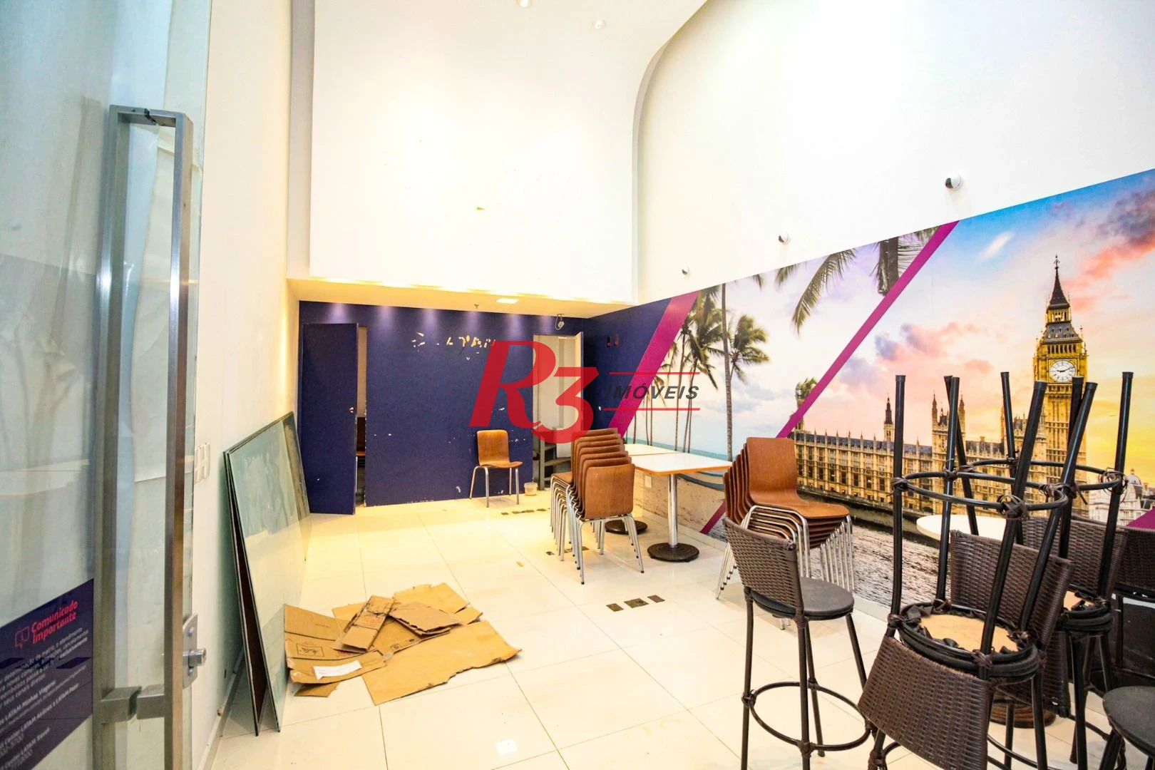 Loja para alugar, 29 m² por R$ 4.500,00/mês - Gonzaga - Santos/SP