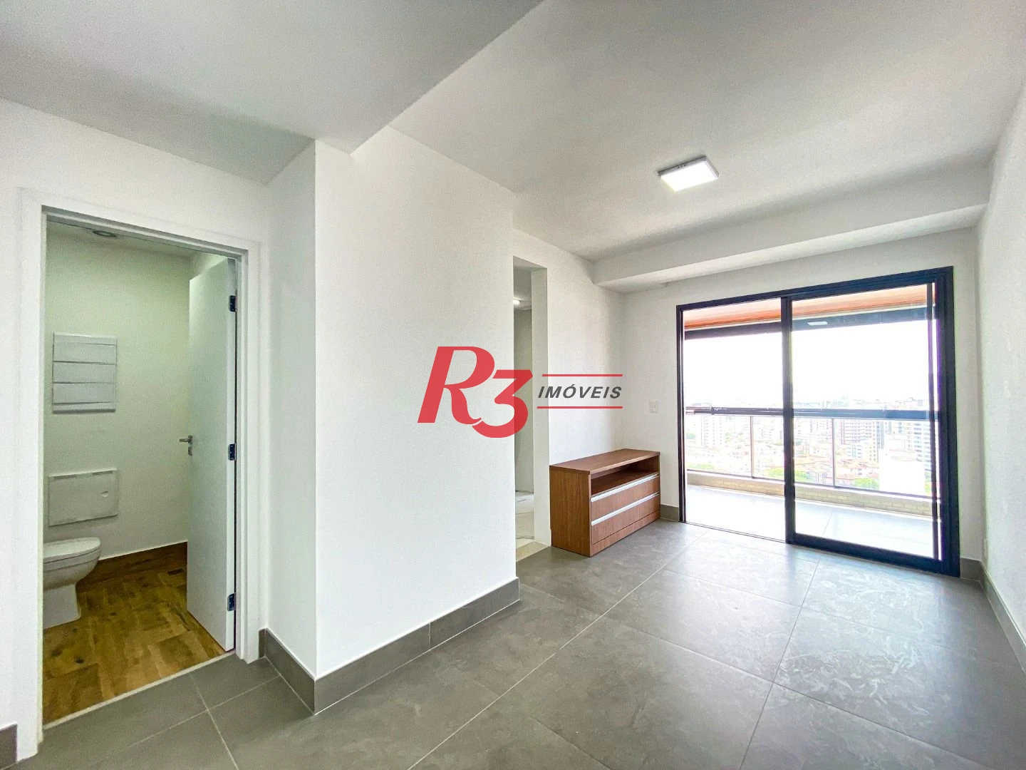 Apartamento com 1 dormitório à venda, 54 m² por R$ 850.000,00 - Boqueirão - Santos/SP