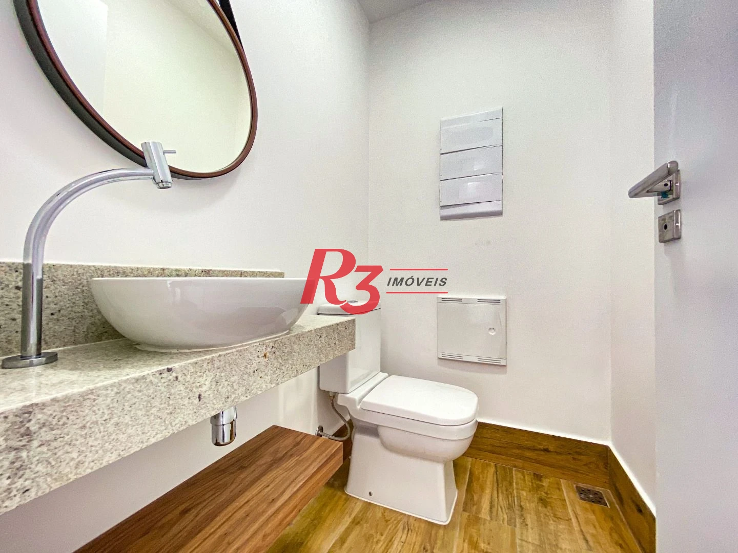 Apartamento com 1 dormitório à venda, 54 m² por R$ 850.000,00 - Boqueirão - Santos/SP