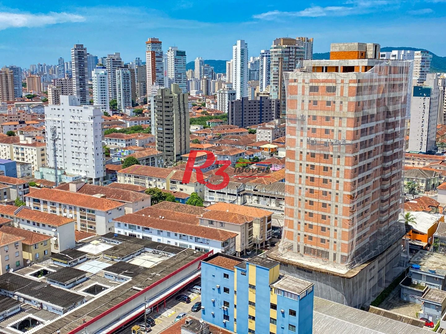 Apartamento com 1 dormitório à venda, 54 m² por R$ 850.000,00 - Boqueirão - Santos/SP