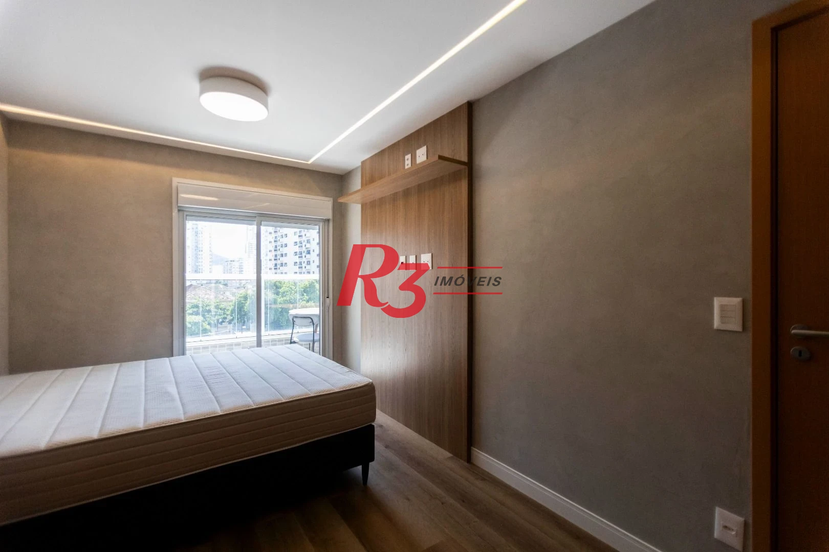 Apartamento com 1 dormitório para alugar, 66 m² por R$ 7.000,02/mês - Vila Rica - Santos/SP
