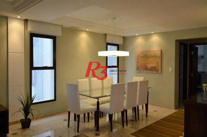 Apartamento com 3 dormitórios à venda, 227 m² por R$ 2.200.000,00 - Boqueirão - Santos/SP