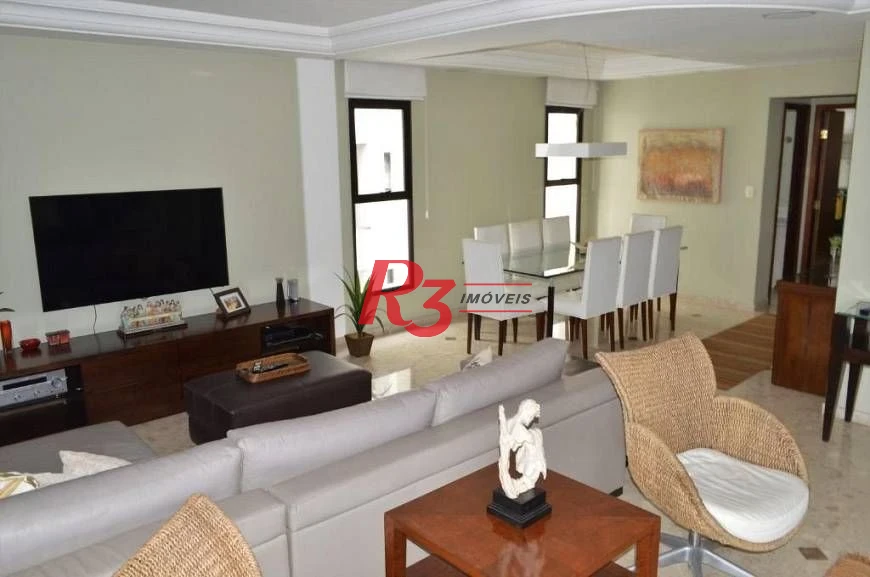Apartamento com 3 dormitórios à venda, 227 m² por R$ 2.200.000,00 - Boqueirão - Santos/SP