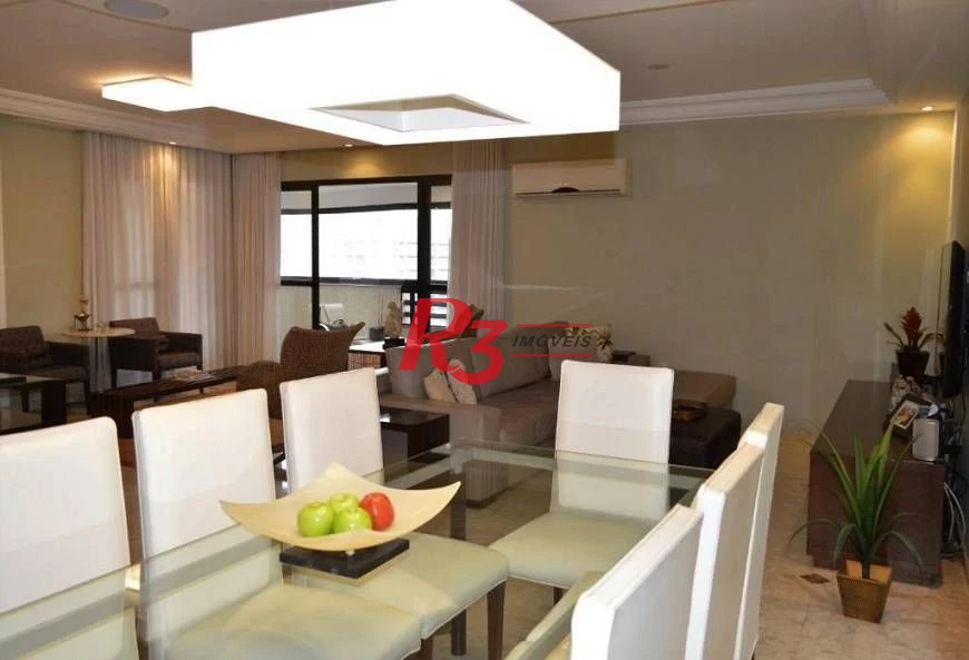 Apartamento com 3 dormitórios à venda, 227 m² por R$ 2.200.000,00 - Boqueirão - Santos/SP