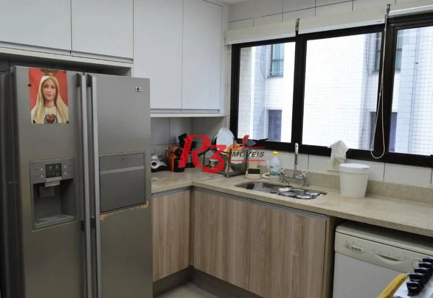 Apartamento com 3 dormitórios à venda, 227 m² por R$ 2.200.000,00 - Boqueirão - Santos/SP
