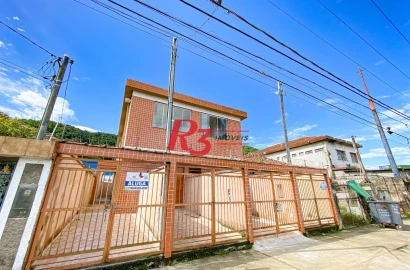 Casa com 2 dormitórios à venda, 60 m² por R$ 298.000,00 - Chico de Paula - Santos/SP