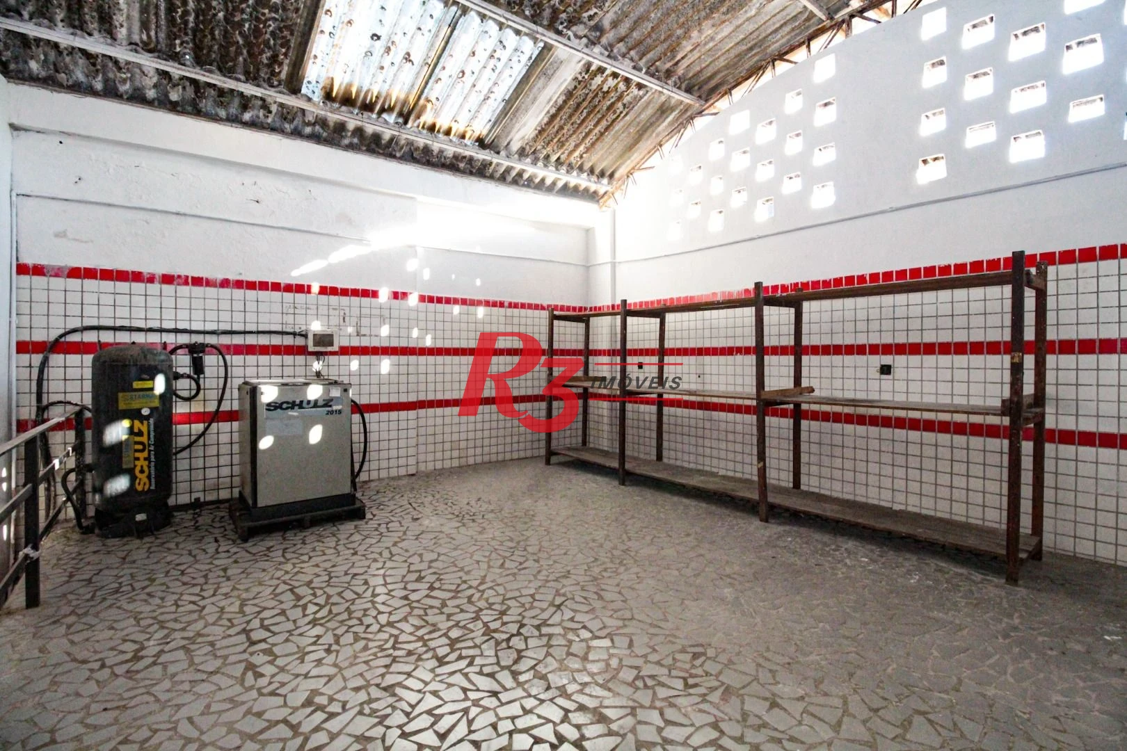 Galpão para alugar, 425 m² por R$ 12.750,00/mês - Vila Nova - Santos/SP