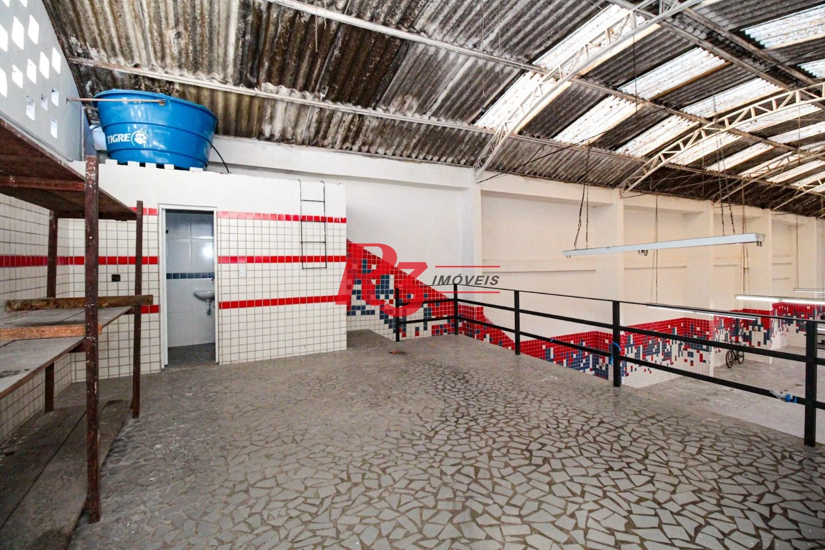 Galpão para alugar, 425 m² por R$ 12.750,00/mês - Vila Nova - Santos/SP