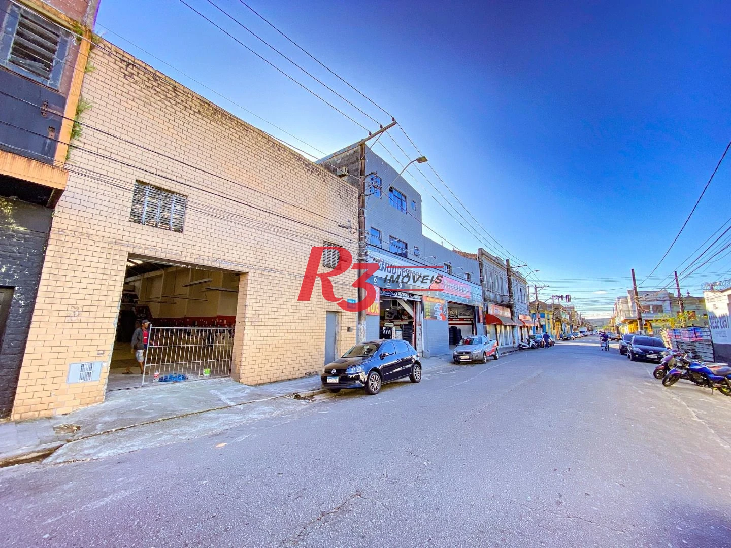 Galpão para alugar, 425 m² por R$ 12.750,00/mês - Vila Nova - Santos/SP